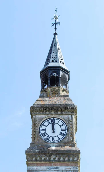 Close View Derry Clock Tower Plymouth — Stock Photo, Image