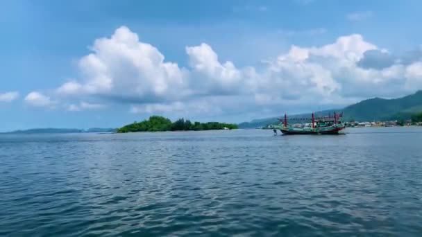 Barcos Pesca Destinados Capturar Peixes Alto Mar — Vídeo de Stock