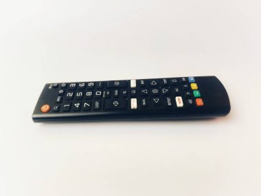 a tv remote on a white background. clipart