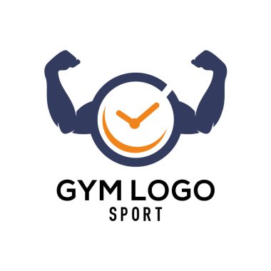 Jimnastik Logosu Şablonu Zamanı