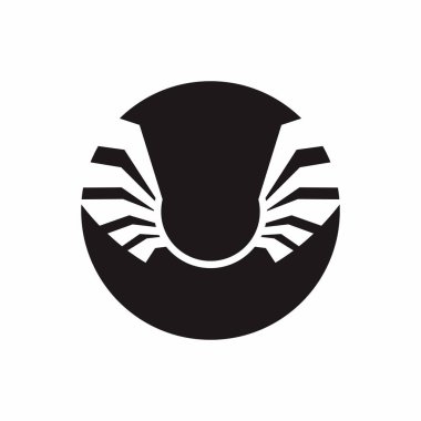 Kanatlar Logo Vektörü Silueti
