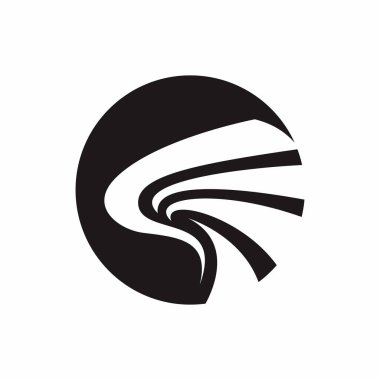 Kanatlar Logo Vektörü Silueti