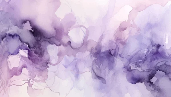 Lavendel Pflaume Violette Alkohol Tinte Abstrakten Hintergrund Flüssigen Marmor Stil — Stockvektor