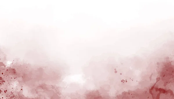 Художественный Абстрактный Осенний Коричневый Мистический Акварельный Фон Брызгами Эффектом Тумана — стоковый вектор