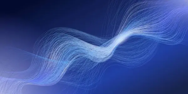 Абстрактная Роскошь Голубой Волны Соблазняет Дизайном Современный Стиль Графики Векторная — стоковый вектор