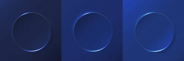 Papier Peint Bleu Foncé Illustration Décoration Abstraite Réaliste Couches Pour — Image vectorielle