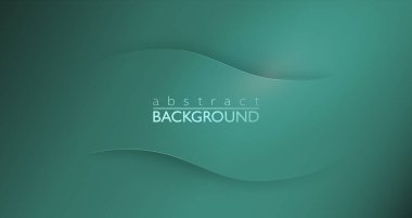 Soyut lüks koyu turkuaz şablon tasarımı. Çağdaş tarz grafikleri. Sunum, pankart, kapak, web, el ilanı, kart, poster, duvar kağıdı, doku, slayt, sosyal medya için vektör ilüstrasyonu.