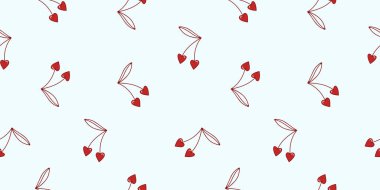 Beyaz arka planda aşk unsurlarıyla Sevgililer Günü için kusursuz bir desen. Vektör kalp karalama teması seti, kartlar için romantizm, afişler, el ilanları, davetiyeler, blog, paket kağıdı, baskılar.