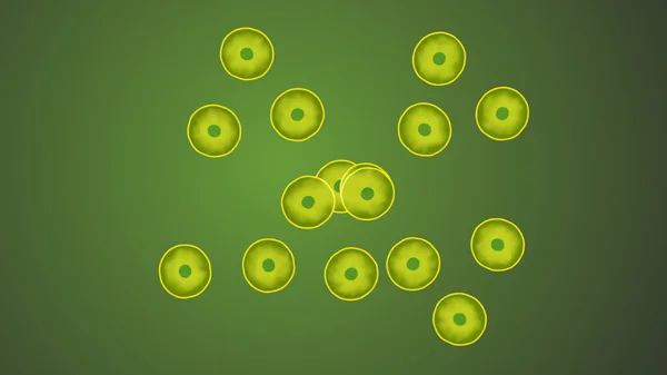 Abstrakte Organische Fettzellen Und Gewebe Gelb — Stockfoto