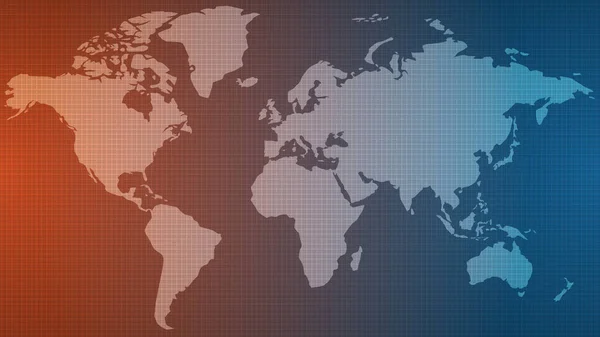 Arkaplan Hattı Izgaralı Dünya Haritası