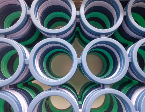 Kanalizasyon Kanalizasyon Aletleri Eşleşmeleri, Kanalizasyon Contaları Dairesel Şekilde