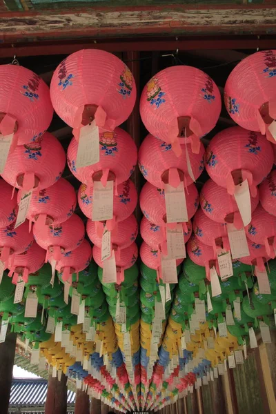 Lanterne Cinesi Sul Mercato — Foto Stock