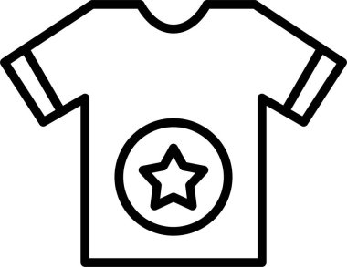Tshirt Simgesi Sanatı