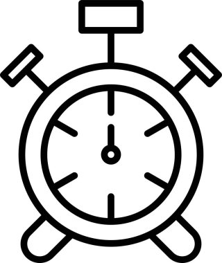 Alarm Saati Simgesi Sanatı