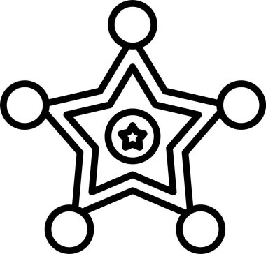 Şerif Rozet Simgesi Sanatı