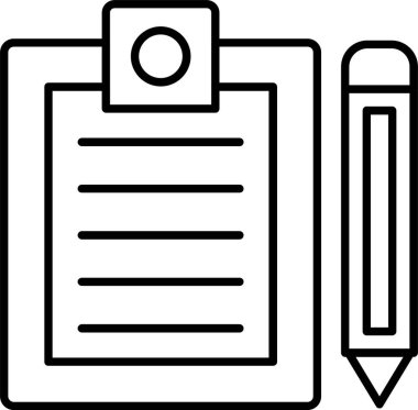 Kontrol Listesi Simgesi Sanatı