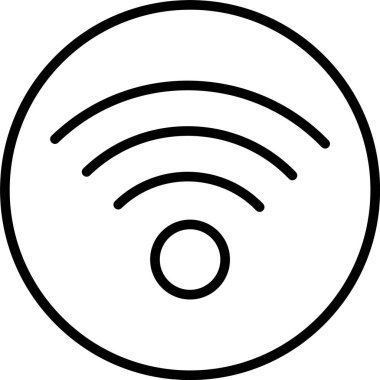 Wifi Simge Sanatı Simgesi