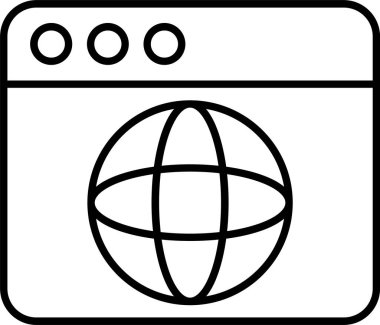 Web Tarayıcı Simgesi Sanatı