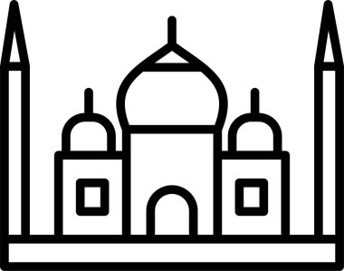 Taj Mahal Simgesi Sanatı