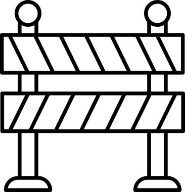 Yol Bariyeri Simgesi Sanatı