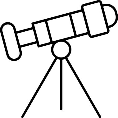 Teleskop Simgesi Sanatı