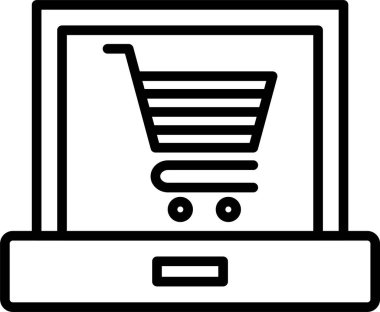 Çevrimiçi Dükkan Simgesi Sanatı