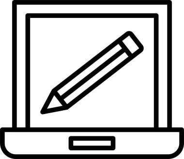 Dizüstü bilgisayar Simgesi Sanatı