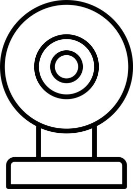 Web kamerası Simgesi Sanatı