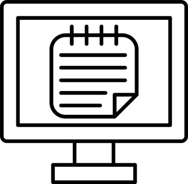 Çevrimiçi Notlar Simge Sanatı