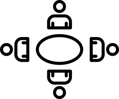 Yuvarlak Masa Simgesi Sanatı