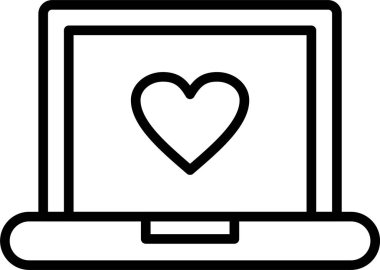 Dizüstü bilgisayar Simgesi Sanatı