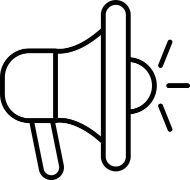 Megafon Simgesi Sanatı