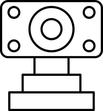 Web kamerası Simgesi Sanatı