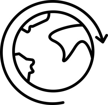 Dünya Döngüsü Simgesi Sanatı