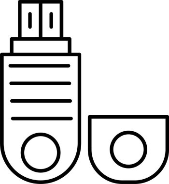 Pendrive Simgesi Sanatı