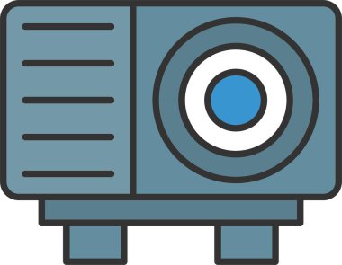 Projektör Simgesi Sanatı