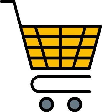 Alışveriş Arabası Simgesi Sanatı