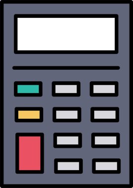 Hesap Makinesi Simgesi Sanatı
