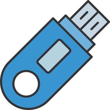 Flash Disk Simgesi Sanatı