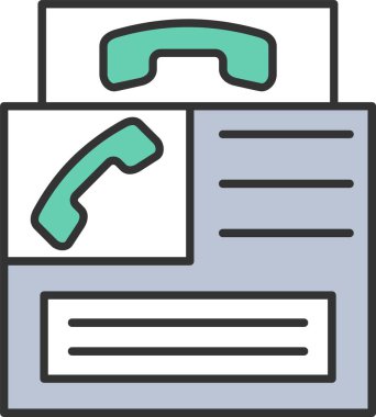 Telefon kulübesi Simgesi Sanatı