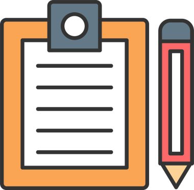 Kontrol Listesi Simgesi Sanatı