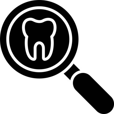 Büyütme Cam Simgesi Sanatı