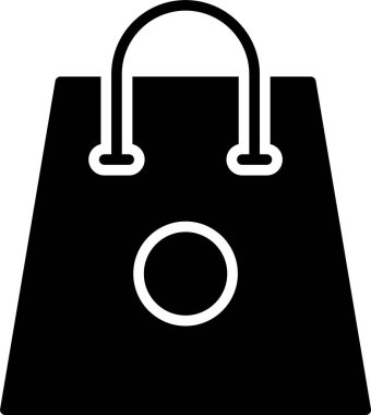 Alışveriş Torbası Simgesi Sanatı