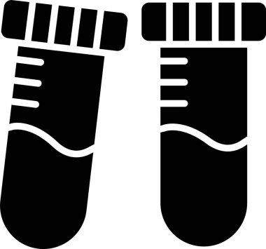 Test Tüpü Simgesi Sanatı