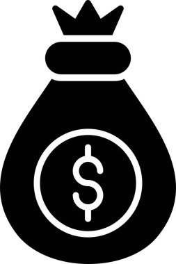 Para Torbası Simgesi Sanatı