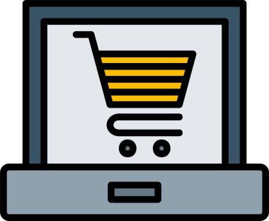Çevrimiçi Dükkan Simgesi Sanatı