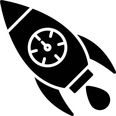 Roket Fırlatma Simgesi Sanatı