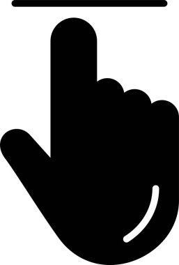 Yatay Çimdik Simgesi Sanatı