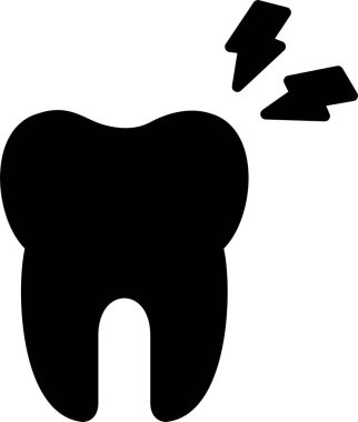 Diş Ağrısı Simgesi Sanatı
