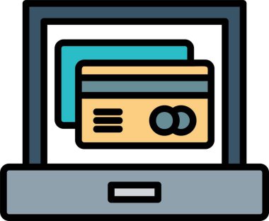 Çevrimiçi Ödeme Simgesi Sanatı